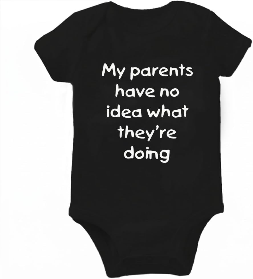 Rocksir Funny Slogan Super Soft Cotton Comfy Baby Short Sleeve Bodysuit | Soft Cotton Comfy Outfit, Unisex Baby Clothes & Newborn Essentials, Light Short Sleeve Infant Wear Fit 3M To 24M Sizes - Image 12