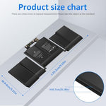 Wefly MacBook compatible battery pack displaying the high-quality polymer casing side view.