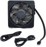 WSHAITE replacement desktop processor cooler showing copper direct contact heatpipes and pre applied thermal paste