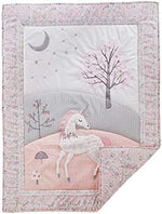 Levtex Baby Colette crib dust ruffle and bedding layers