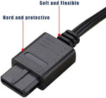 UIGOCLE retro gaming accessory showing the rectangle connector compatible with classic Nintendo entertainment systems.
