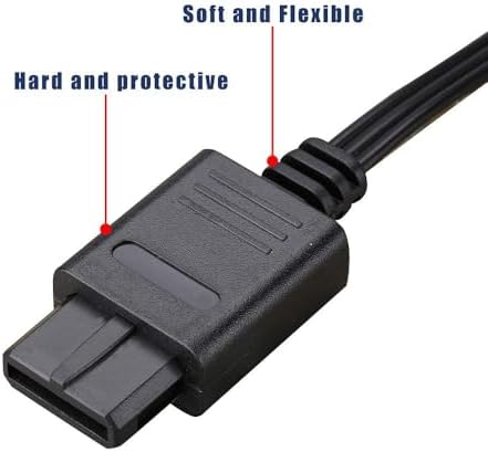 UIGOCLE retro gaming accessory showing the rectangle connector compatible with classic Nintendo entertainment systems.