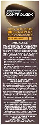Just for Men 2 in 1 formula for gradual grey hair reduction close up view