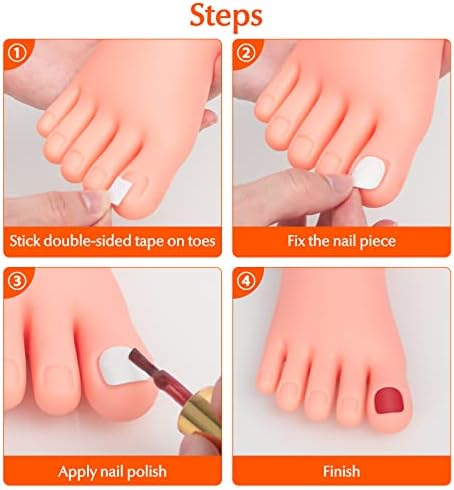 High quality silicone material texture of practice foot
