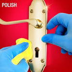 Brasso authentic USA imported household hardware cleaner tin layout presentation
