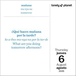 Lonely Planet: Spanish Phrasebook 2026 Day-to-Day Calendar - Image 5