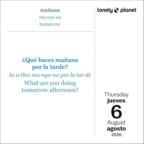 Lonely Planet: Spanish Phrasebook 2026 Day-to-Day Calendar - Image 5