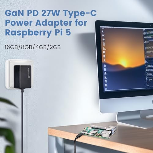 RasTech 27W USB-C power adapter showing close up of the convenient inline on off toggle switch