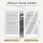 Detailed view of 9H hardness CoBak screen protector packaging