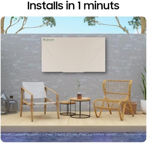Sylvox outdoor screen protector packaging and features