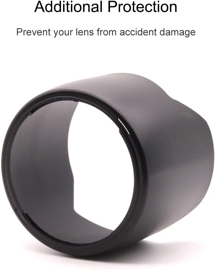 LingoFoto EW-83B II lens hood angled perspective