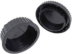 ULBTER camera body cap securely attached to a Nikon F mount DSLR housing preventing dust accumulation