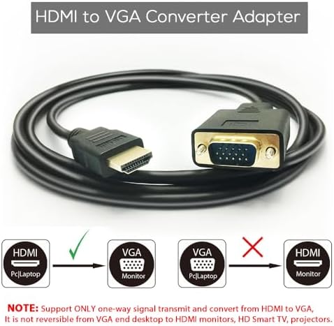 Premium unidirectional computer monitor cable demonstrating sturdy molded strain relief design