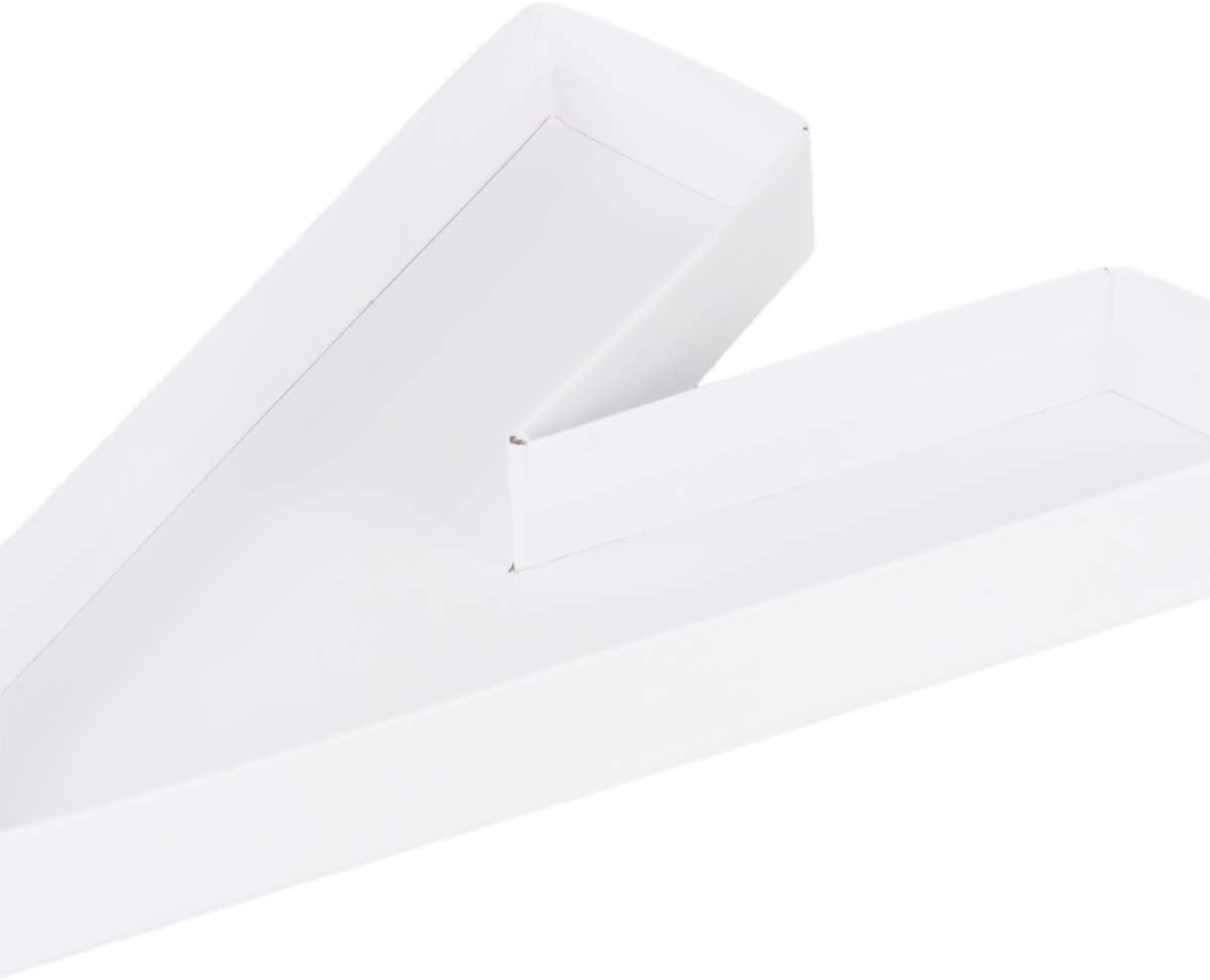 WENPACK white paper mache letter V candy container