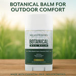 Meadowborn plant based insect repellent organic stick packaging details
