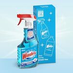 Windex 100 percent recovered coastal plastic bottle label details