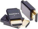 Rear angle view of the XEYOU HDMI emulator plug showcasing the durable premium finish
