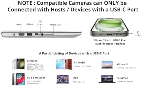 Authentic ienza camera charger cord package view side profile