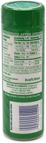 Kraft Parmesan Cheese 100% Grated - 85g (3oz) - Image 3