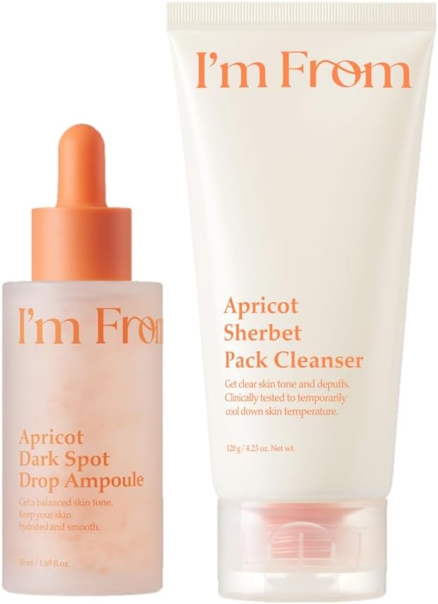 I'm From Apricot Sherbet Pack Cleanser 120g front view