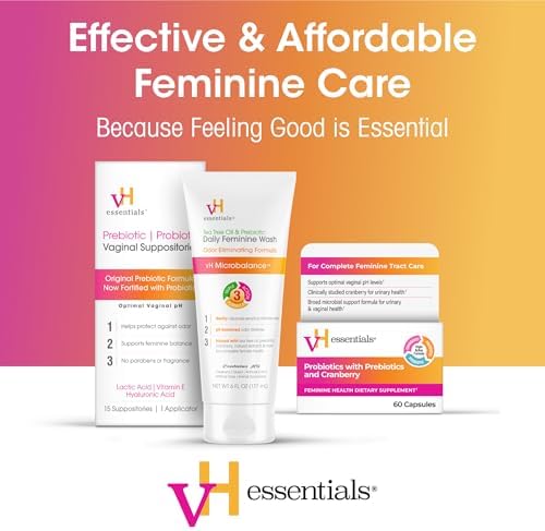 vH essentials vaginal health products for maintaining natural pH and freshness