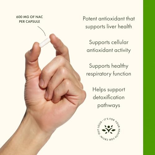 Authentic Swanson USA imported NAC health supplement packaging