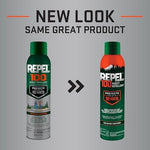 Repel 100 maximum strength 98 percent DEET spray packaging back label