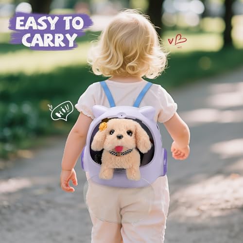Vanvimen robot puppy with grooming accessories set
