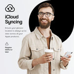 Orbit eyeglass finder attachment package with included charging cable