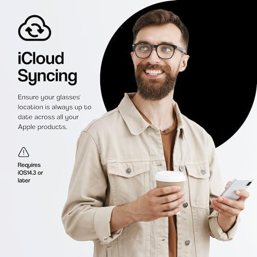 Orbit eyeglass finder attachment package with included charging cable