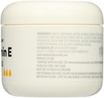 Nourishing Vitamin E body and face cream for dry skin relief.