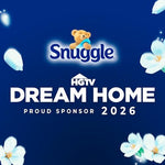 USA imported Snuggle dryer sheets 230 count packaging back view with instructions