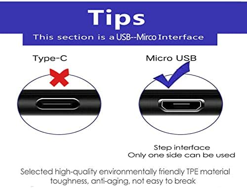 Full length view of the one meter orange fast charging cable with USB Type A connector.