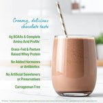 Authentic imported Orgain protein powder packaging showing clean nutrition certifications