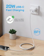 Compact power adapter block plugged into a wall outlet showing its minimal profile