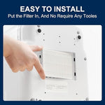 Wilerda air filters installed in a baby bottle washer