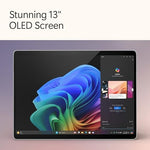 Microsoft Surface Pro 11th Edition running Windows 11 home interface highlighting the multi-tasking workspace capabilities.