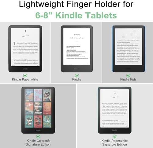 Side view of the slim profile design of the imported electronic reader strap.