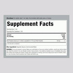 Piping Rock Supreme Bee Propolis liquid supplement ingredients and supplement facts label