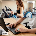 BandRain smart ring cover sizing chart showing accurate dimensions for perfect compatibility