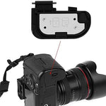 Shenligod battery door cover repair part for Canon cameras showing accurate side profile dimensions