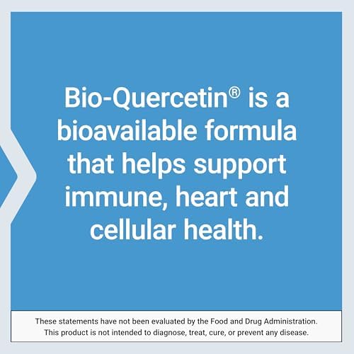 Close up of Life Extension Bio-Quercetin branding and dosage