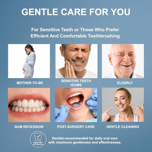 Geacker dental care set for sensitive gums and teeth