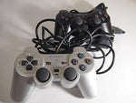 Authentic imported PlayStation 2 Satin Silver slim console accessory ports and layout