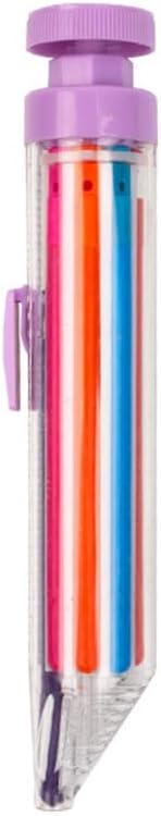 8-in-1 Retractable Rotating Crayon 15cm/5.91in Push Style Colored Graffiti Pens Painting Pencil Tool for Artists DIY Art Writing Drawing (4PCS, Green) - Image 9