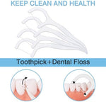 SUMERX portable travel cases containing fifty floss picks each