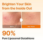 Esther Formula liposomal strips box with product details