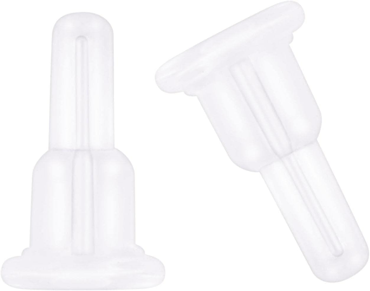 Kasbee silicone earring backs front view packaging