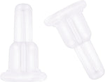 Kasbee silicone earring backs front view packaging