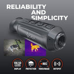 AGM Global Vision Taipan V2 hunting monocular showing comfortable rubber eyepiece